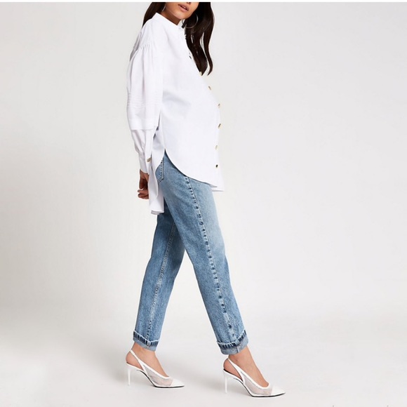 Mum jeans river island Clearance